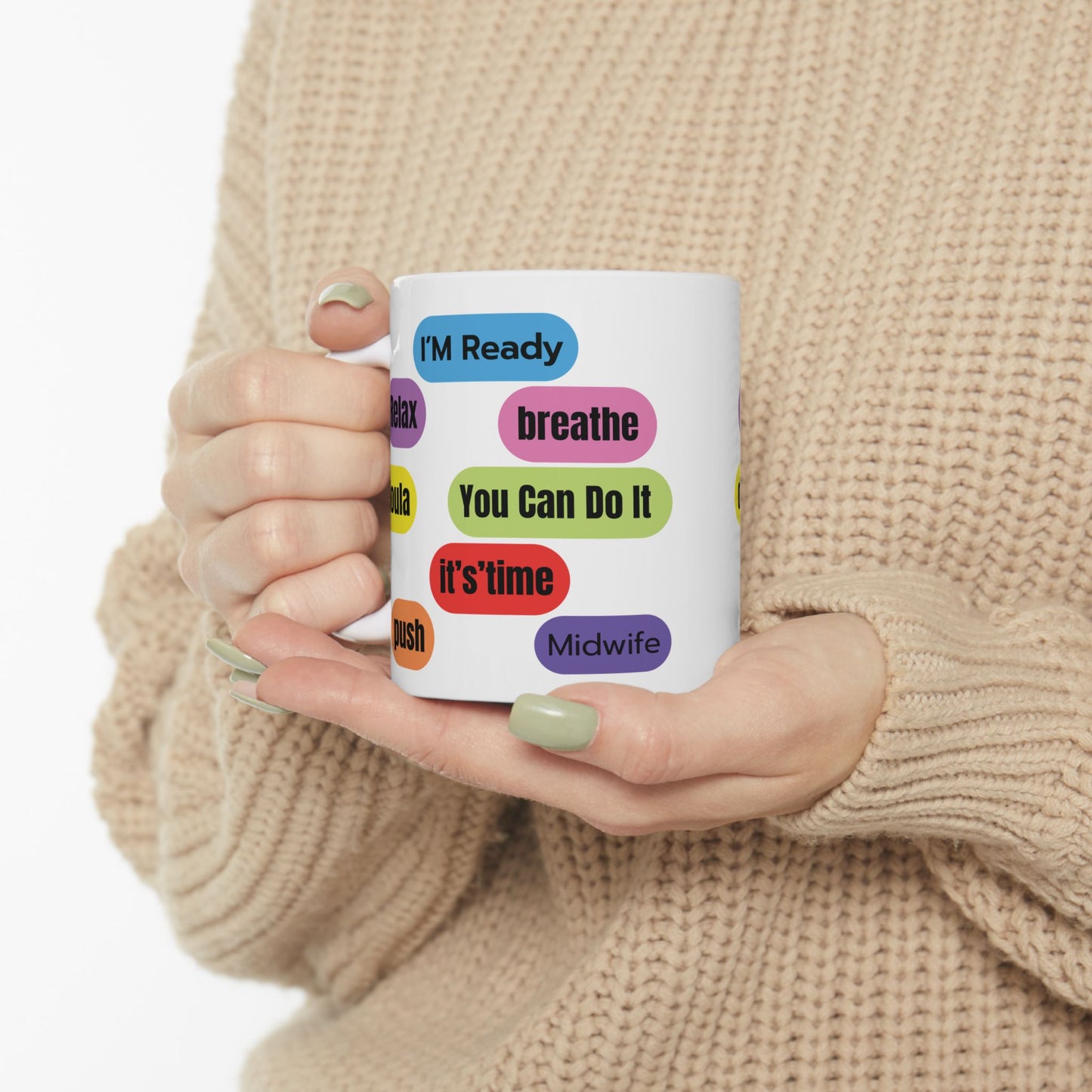 Eden's Fold "I'm Ready" Coffee Mug, (11oz)