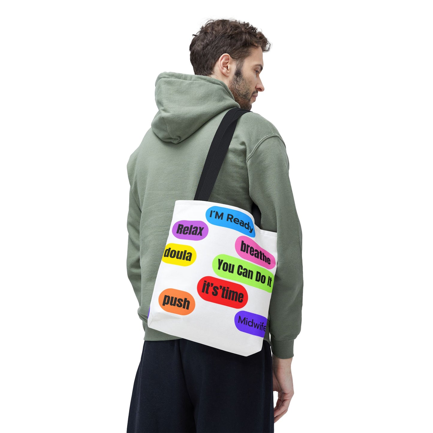 Eden's Fold "I'M Ready"Tote Bag (AOP)