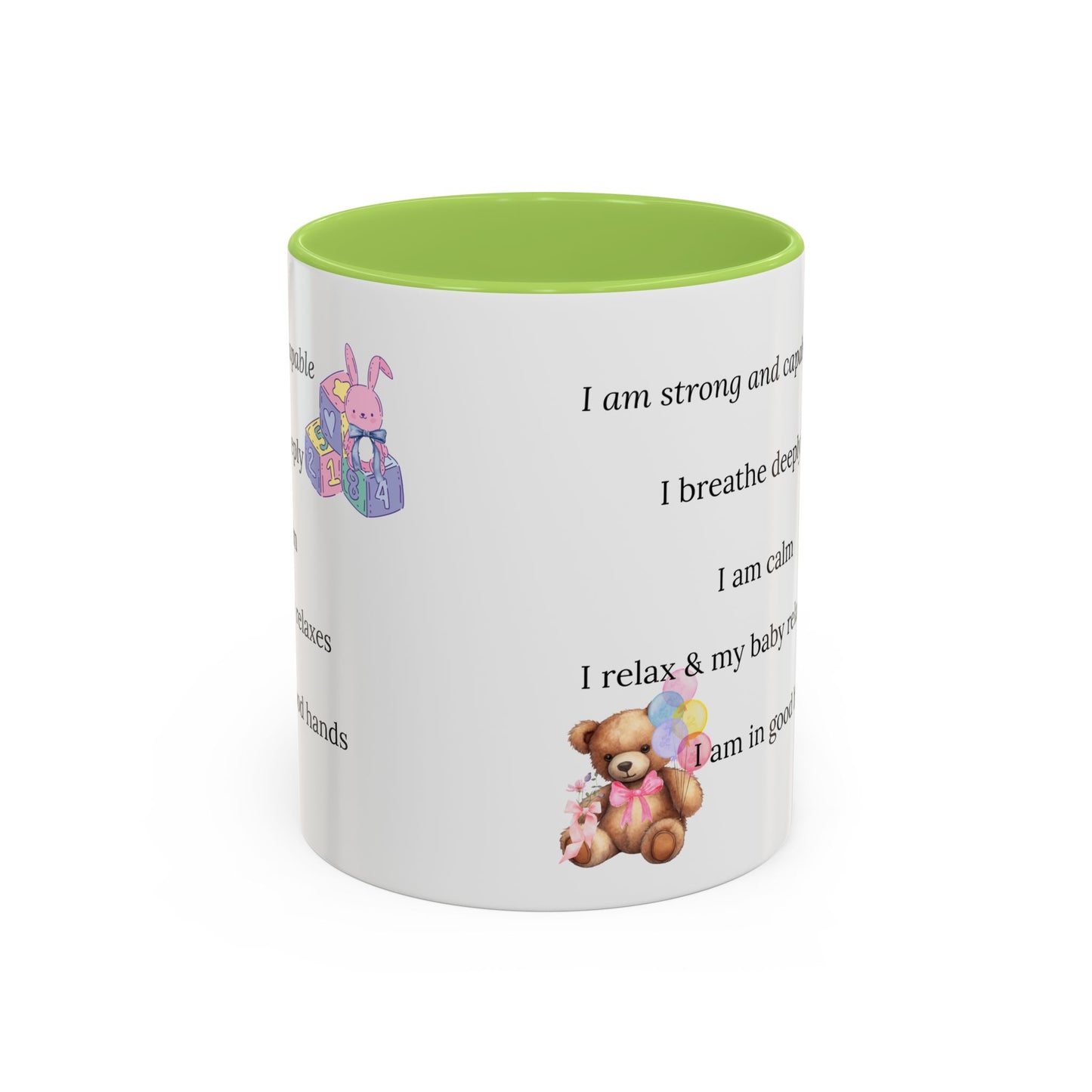 Eden's Fold "I Am Strong and Capable" Coffee Mug (11, 15oz)