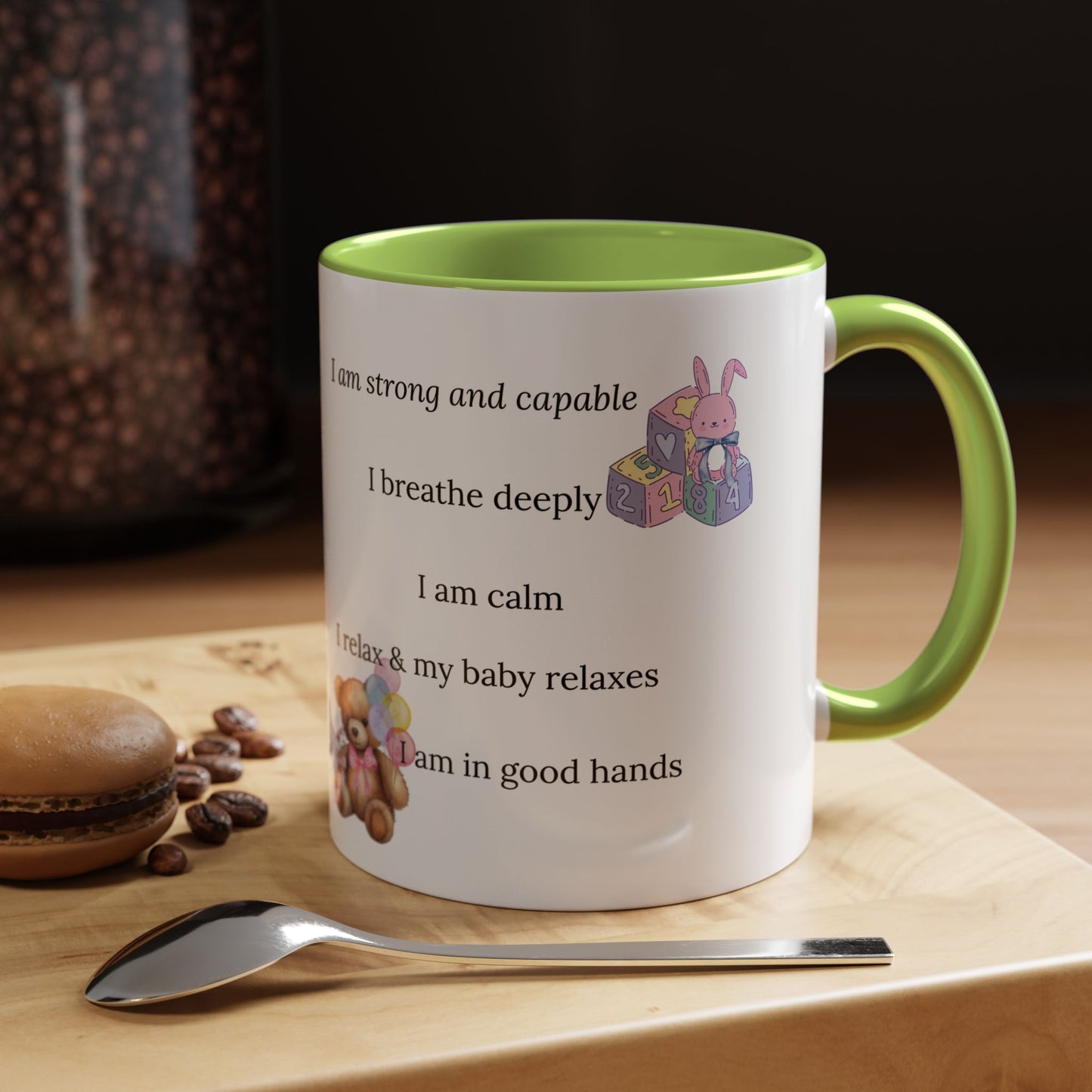 Eden's Fold "I Am Strong and Capable" Coffee Mug (11, 15oz)