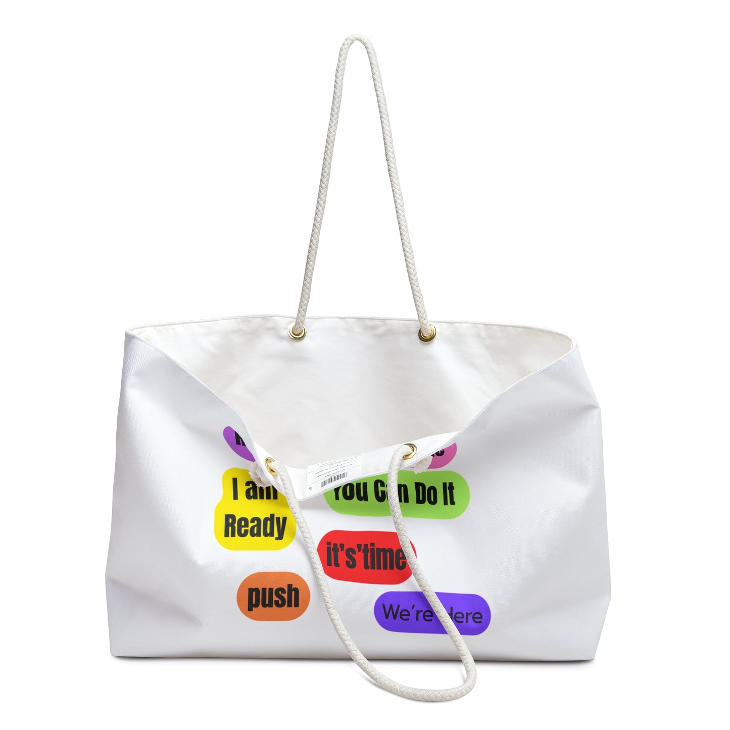 Eden's Fold "I'm A Doula" Weekender Bag