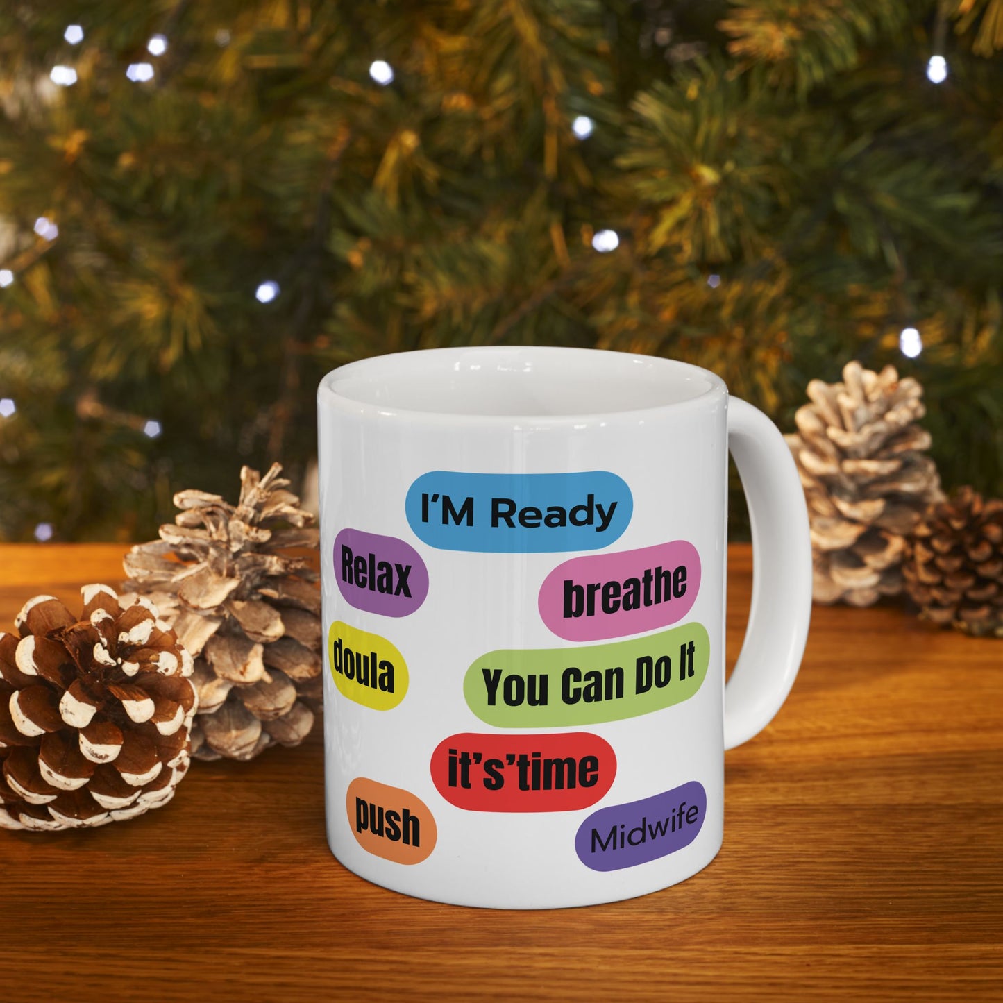 Eden's Fold "I'm Ready" Coffee Mug, (11oz)