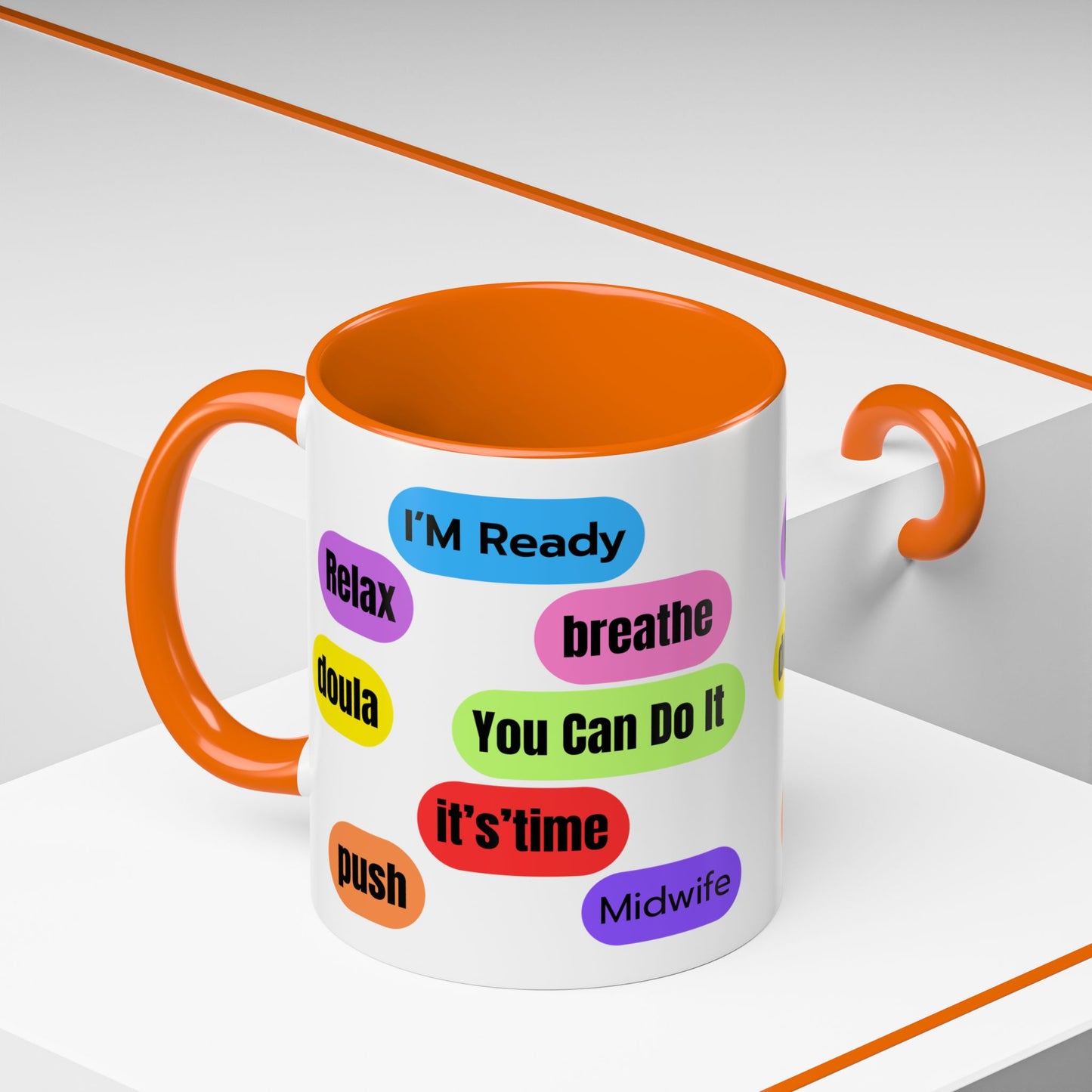 Eden's Fold I'm Ready Accent Mug (11oz)