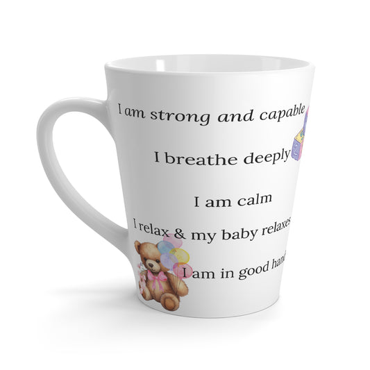 Eden's Fold "I Am Strong" Latte Mug
