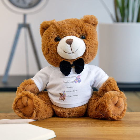 Eden's Fold "Strong and Capable" Teddy Bear with T-Shirt