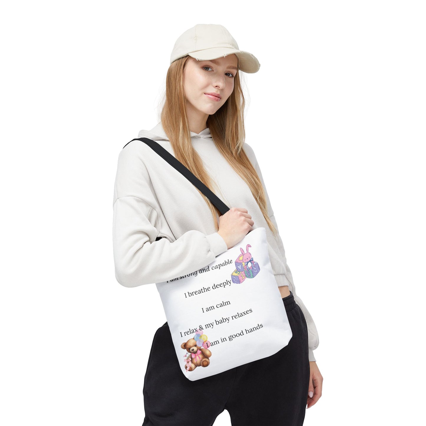 Eden's Fold "I am Strong and Capable" Tote Bag (AOP)