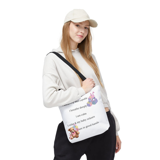 Eden's Fold "I am Strong and Capable" Tote Bag (AOP)