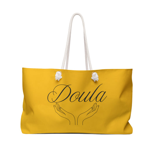 Eden's Fold "Doula Supporting Hand" Weekender Bag