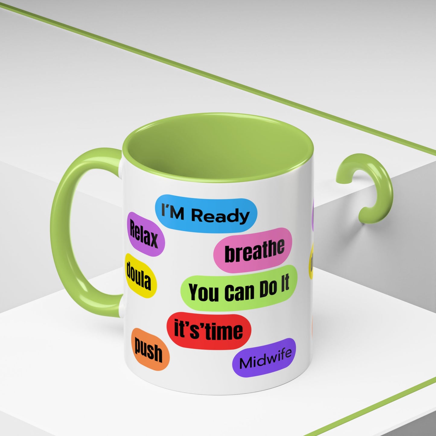 Eden's Fold I'm Ready Accent Mug (11oz)