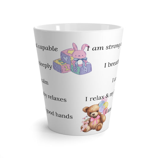 Eden's Fold "I Am Strong" Latte Mug
