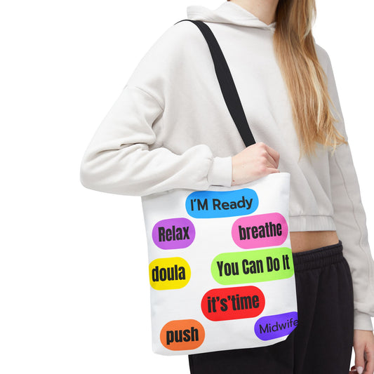 Eden's Fold "I'M Ready"Tote Bag (AOP)