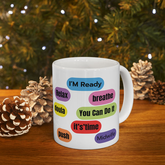 Eden's Fold "I'm Ready" Coffee Mug, (11oz)