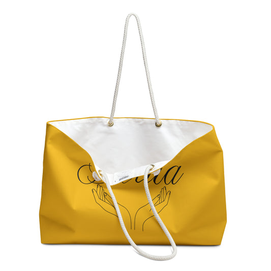 Eden's Fold "Doula Supporting Hand" Weekender Bag